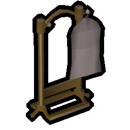 Teak cape rack