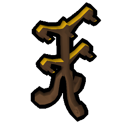Gilded cape rack