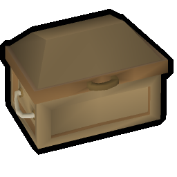 Oak costume box