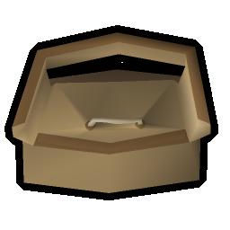 Oak toy box