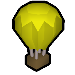 Yellow balloon