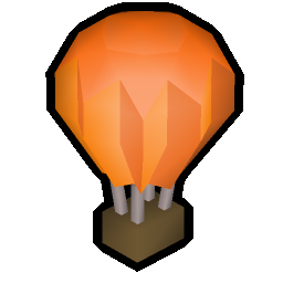 Orange balloon