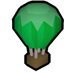 Green balloon