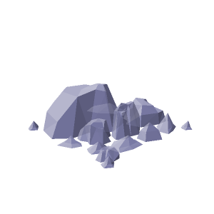 Ice chunks
