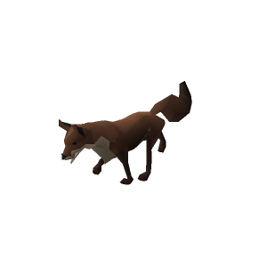 Frightened Fox