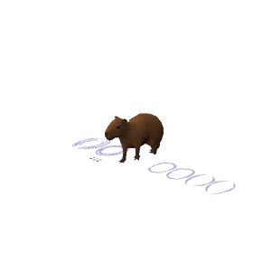 Capybara Pup