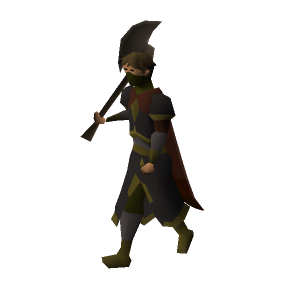 Mercenary axeman
