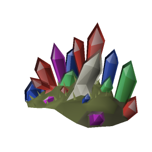 Gemstone Crab Shell