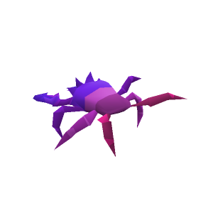 Rainbow crab