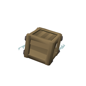 Lost oak crate