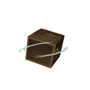 Lost mahogany crate
