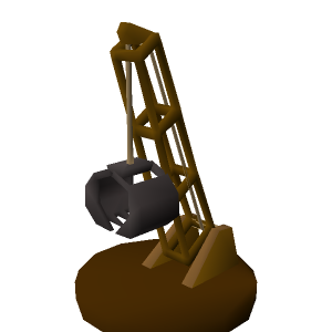 Loading crane