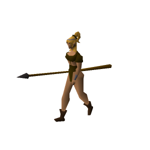 Barbarian woman