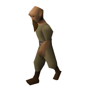 Riki the sculptor's model