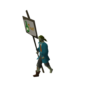 Zombie Protester