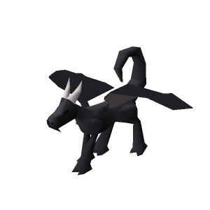 Baby black dragon