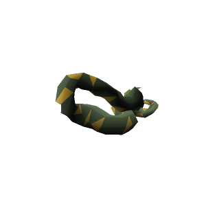 Dead swamp snake