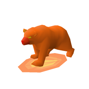 Angry bear