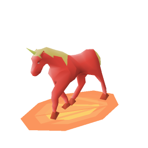 Angry unicorn