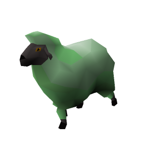 Green Sheep