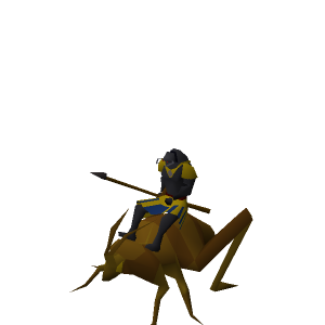 Locust rider