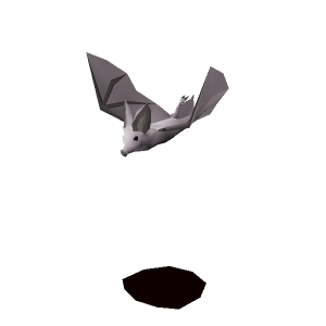 Albino bat