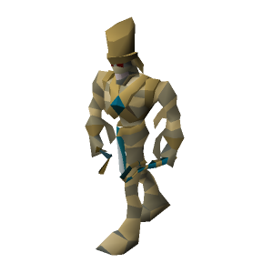 Annoyed guardian mummy