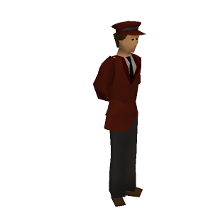 Museum guard