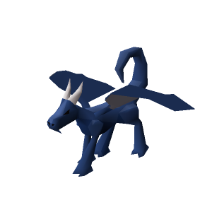 Baby blue dragon