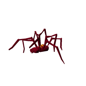 Deadly red spider