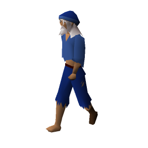 Poor looking man
