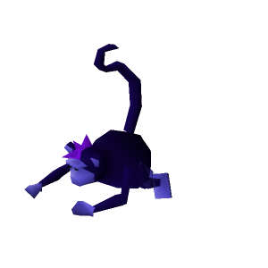 Reanimated monkey