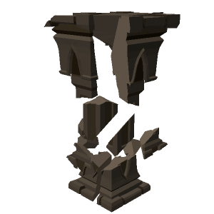 Collapsing Pillar