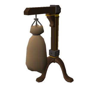 Ornate combat dummy