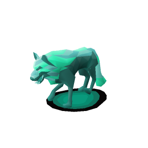 Crystalline Wolf